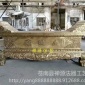 铸铜元宝桌 祠堂佛堂寺院木雕供桌 铜雕牌匾 对联 红木精雕供台牌位