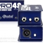 Radial PRO48 单通道非平衡输入有源DI直插盒批发零售 双通道DI直插盒 吉他DI盒
