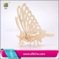 3D木制立体拼图蝴蝶模型木制手工拼装玩具木质拼版DIY木头积木板